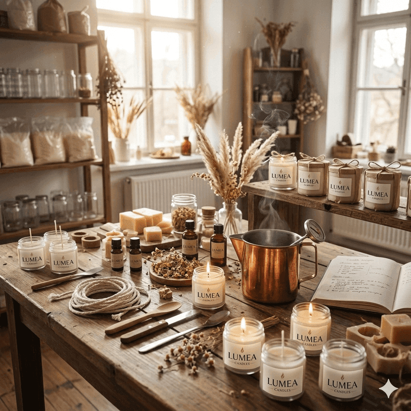 Výroba svíček Lumea