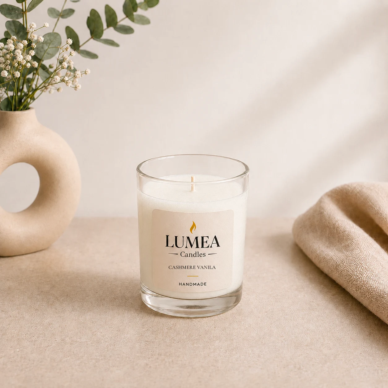 Palm candle W.05 - Whisky 250 ml